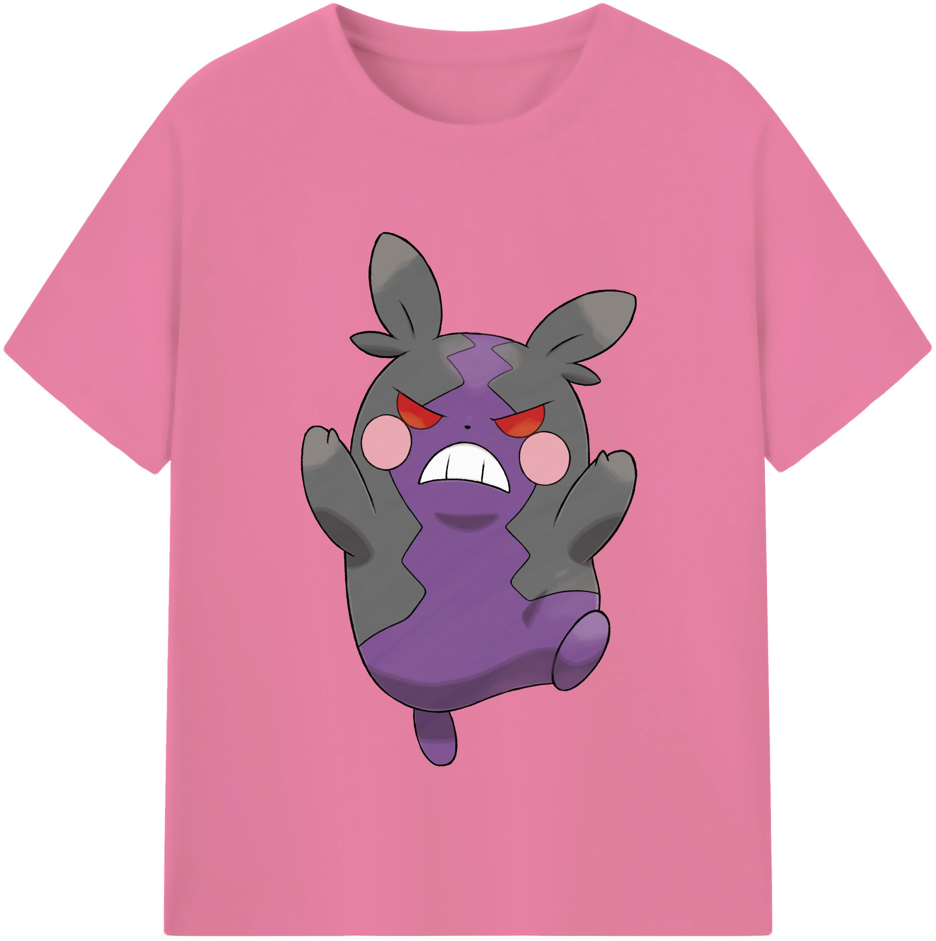 （画像用） ポケットモンスター Pokémon 綿100％半袖Tシャツ（フロントプリント）
